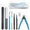 Professional 8 Pieces Gundam Car Model Tools Kit Modeler Basic Tools Craft Set Hobby Building Repairing and Fixing(A)